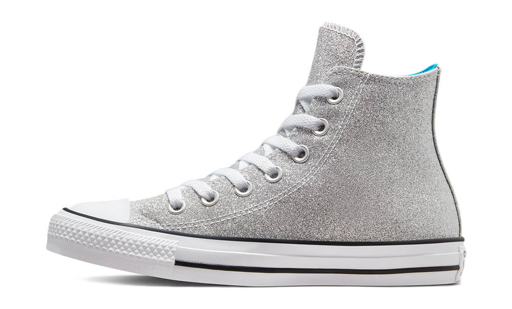 Converse Chuck Taylor Authentic Glam Silver Reflective