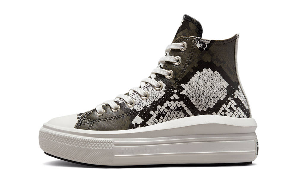 Converse Chuck Taylor Glam Move Snakeskin Black | Where To Buy | 573078C |  The Sole Supplier