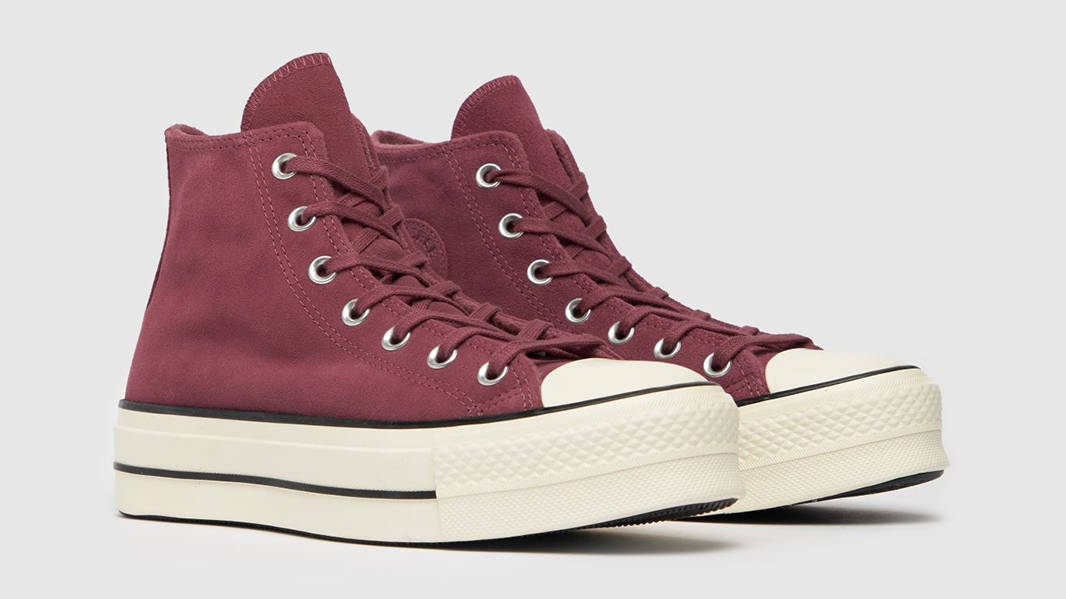 Converse Chuck Taylor Lift Hi Burgundy