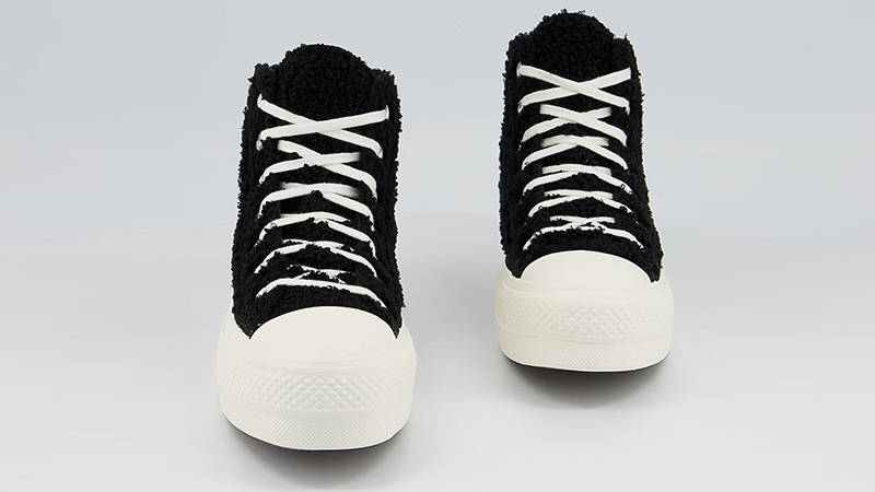 Converse Chuck Taylor Lift Hi Sherpa Black