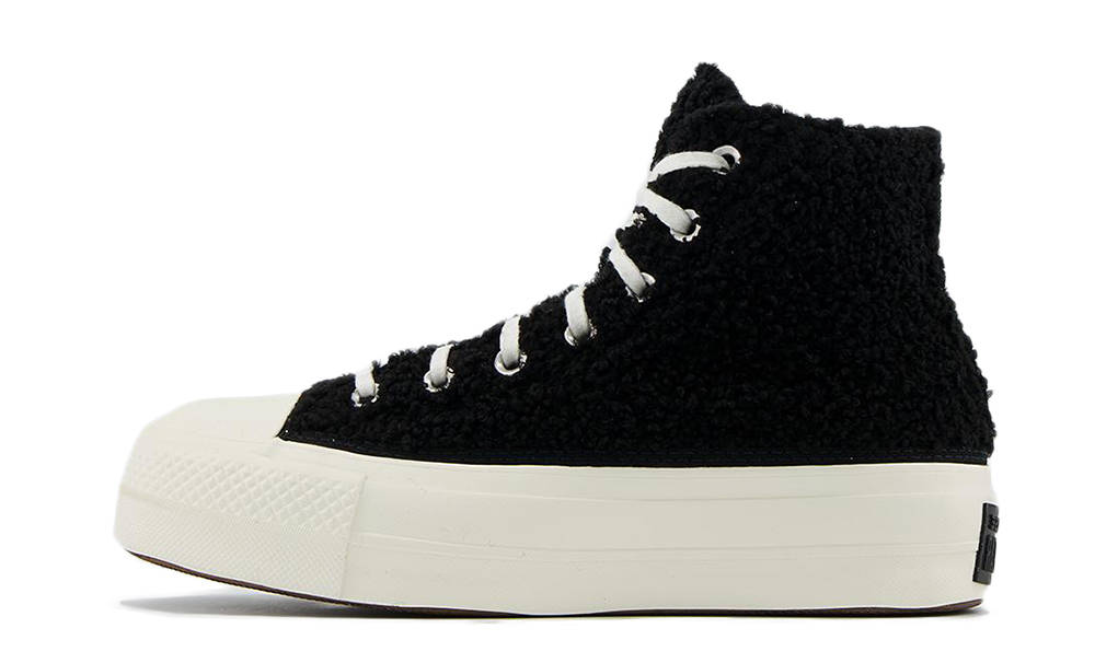 Converse Chuck Taylor Lift Hi Sherpa Black
