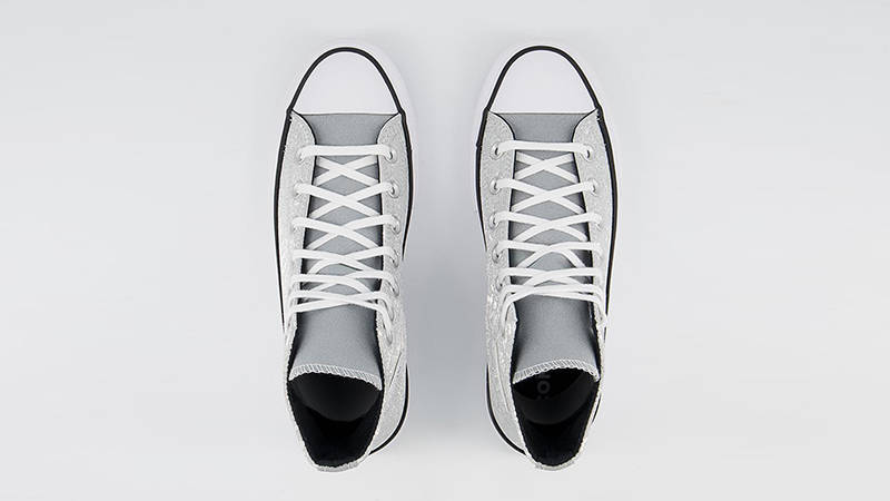 Converse Chuck Taylor Lift Leopard Silver White