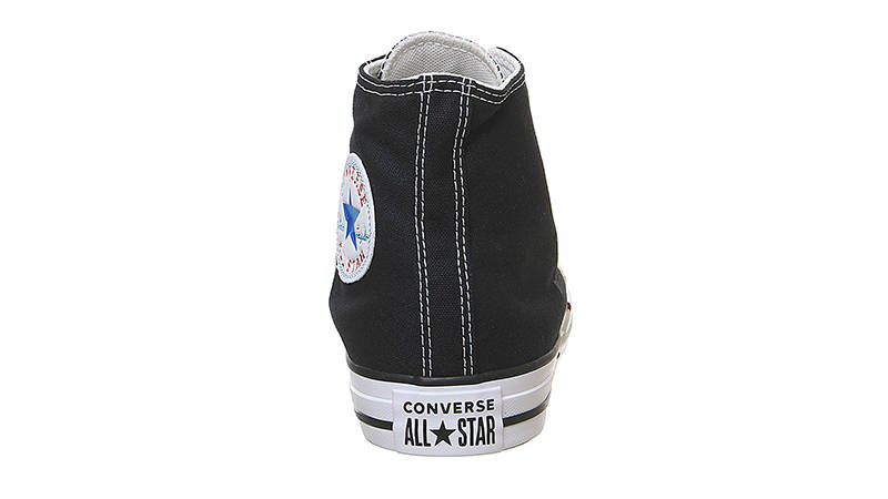 Converse Chuck Taylor Remixed Hi Black White Back
