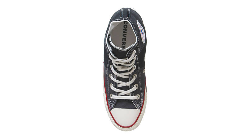 Converse Chuck Taylor Remixed Hi Black White Top