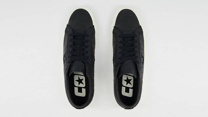 Converse One Star Pro Croc Emboss Black 170706C Top