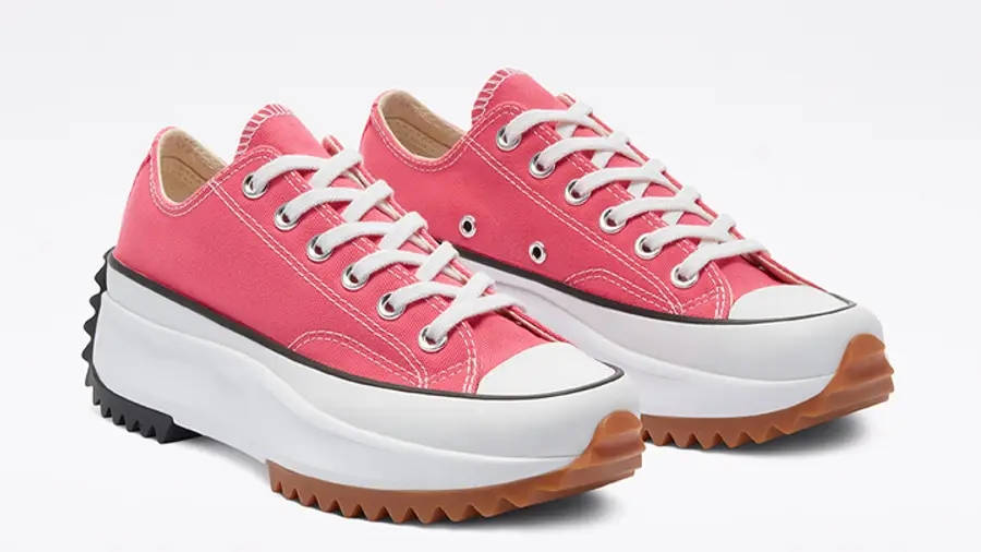 Converse Run Star Hike Hyper Pink 170442C Side