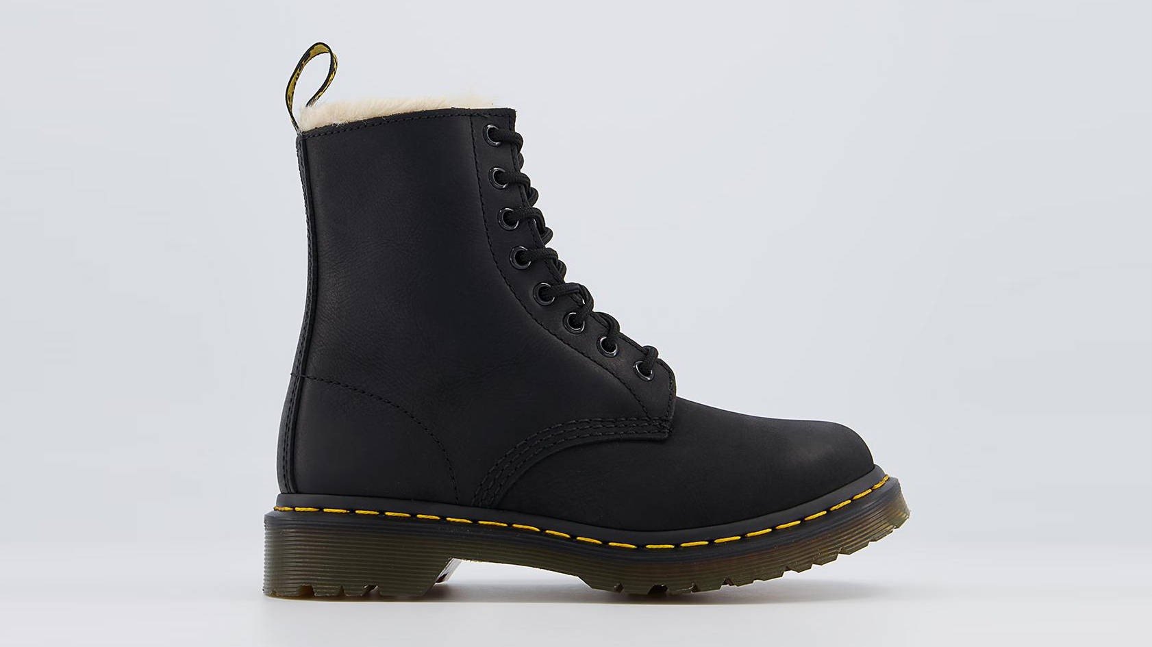 Dr. Martens Serena 8 Eyelet Boots Black