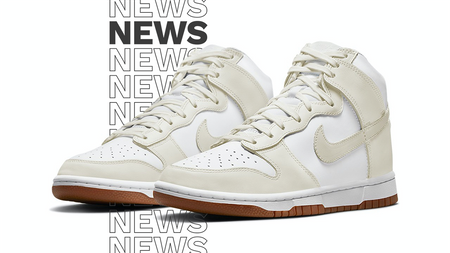 Neutral Vibes Feature on the Nike Dunk High "Sail/Gum" Neutral Vibes Feature on the Nike Dunk High "Sail/Gum"