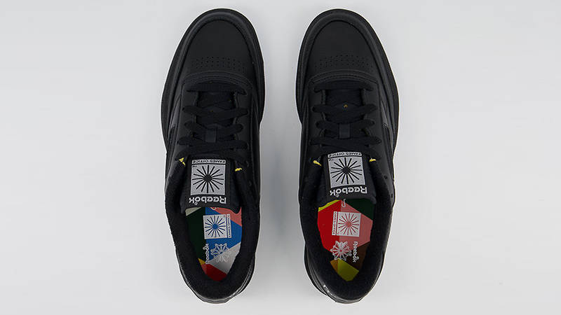 Eames x Reebok Club C 85 Black GY1067 Top