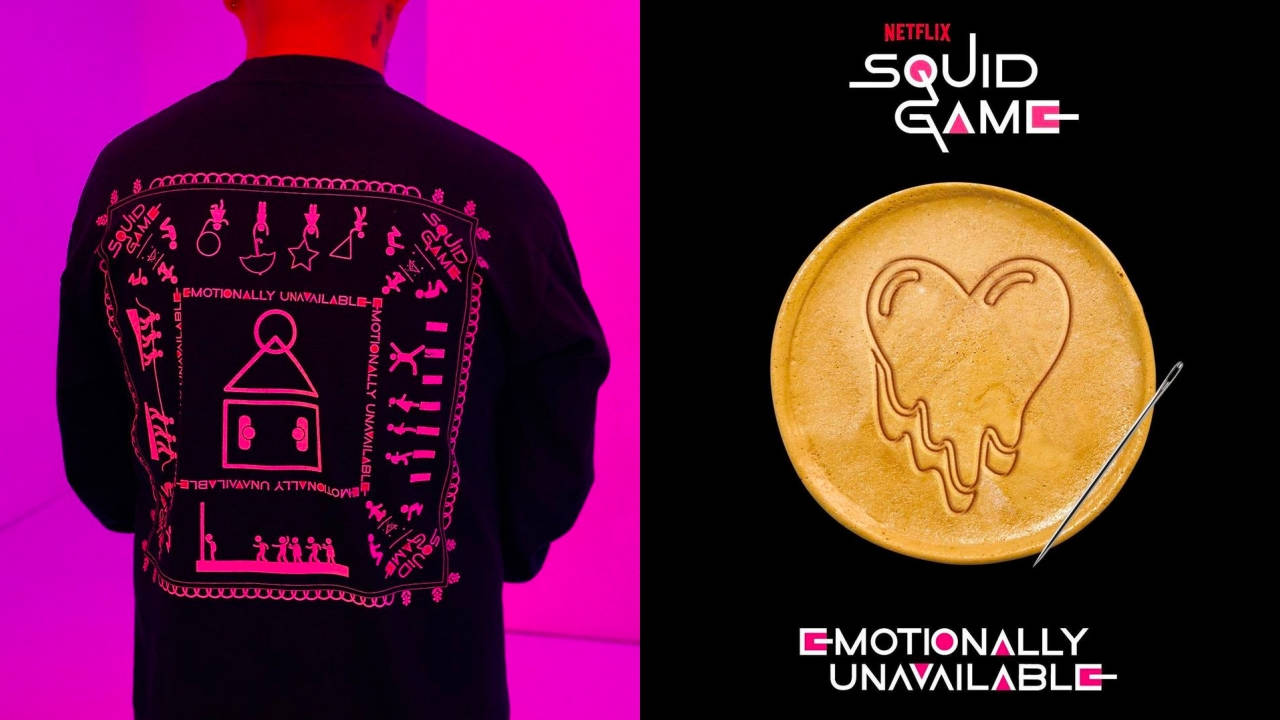 Give Your Fits the Green Light With This Emotionally Unavailable x Squid Game Collab