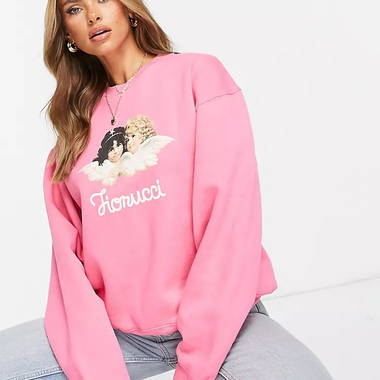 Fiorucci Relaxed Angels Graphic Sweatshirt