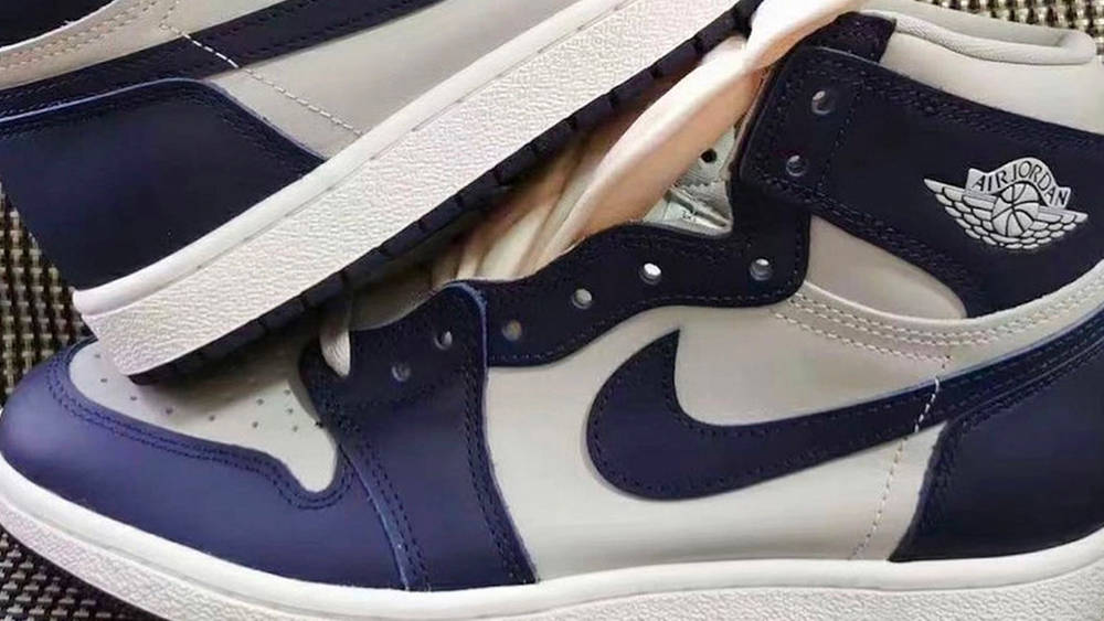 Image via zsneakerheadz Air Jordan 1 High '85 "Georgetown"