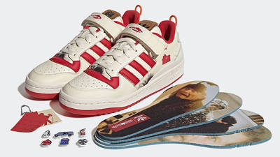 Home Alone x adidas Forum Low White Red GZ4378 Side