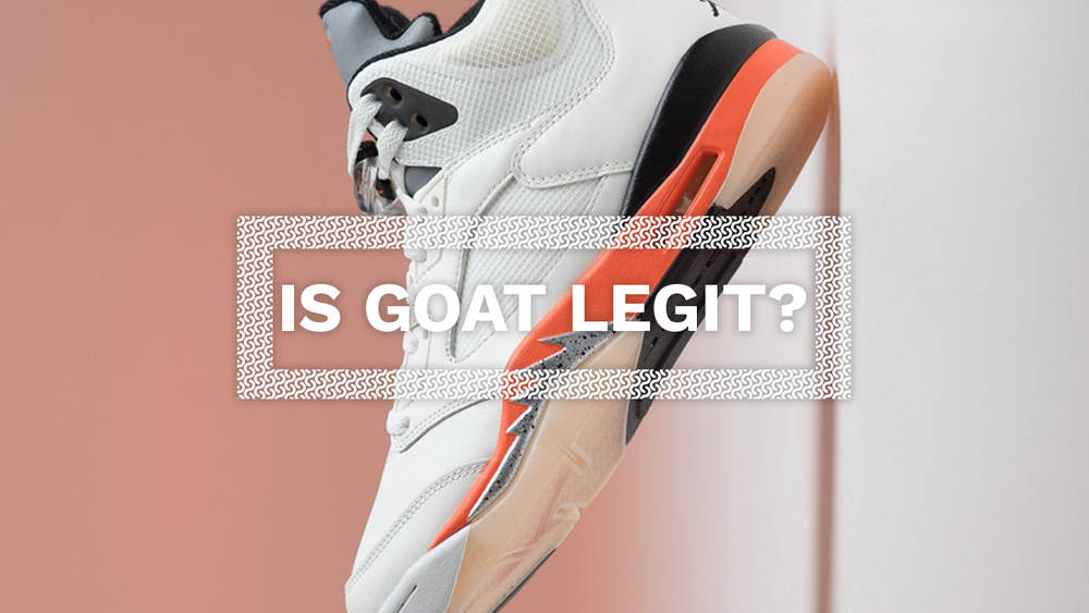 Image via Sneaker Politics is GOAT legit
