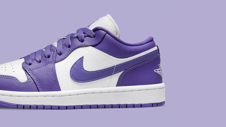 The New Air Jordan 1 Low "Psychic Purple" Will Brighten Up Your Winter Rotation
