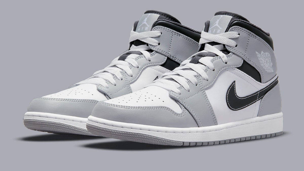 Jordan 1 Mid Light Smoke Grey White Anthracite. 1