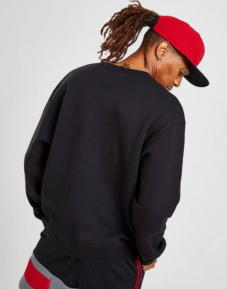 Jordan Essential Crew Sweatshirt Black Back