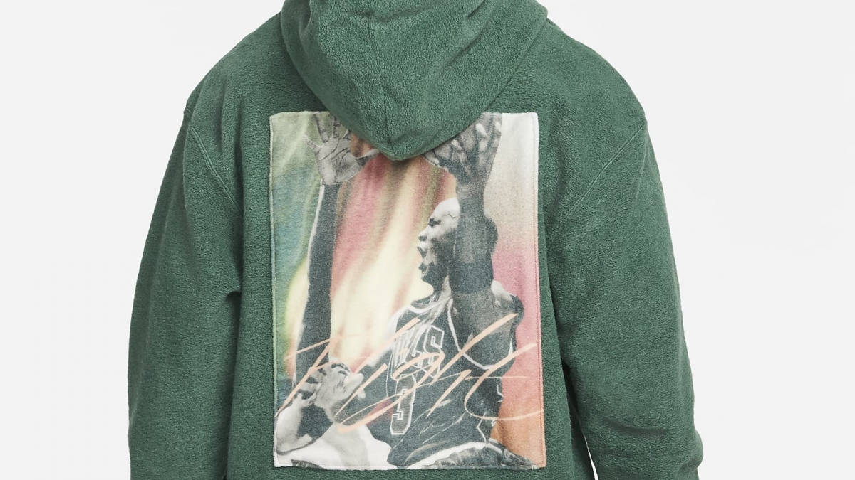 nike heritage sweatshirt green