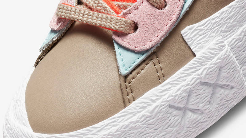 KAWS x sacai x Nike Blazer Low Khaki Multi