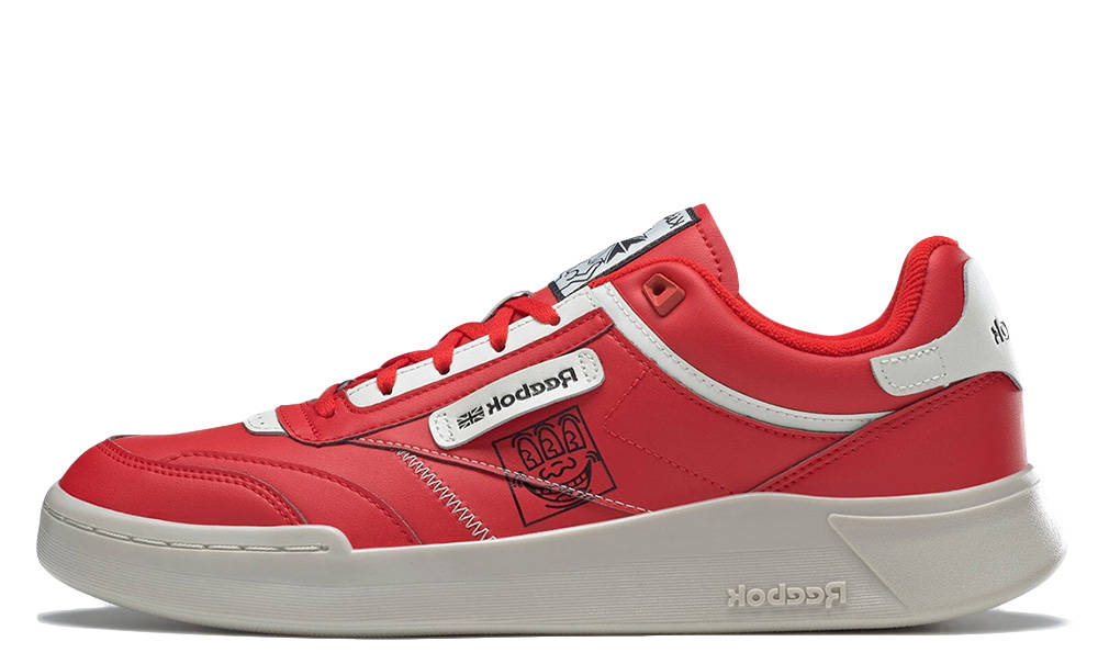 Keith Haring x Reebok Club C Legacy Red