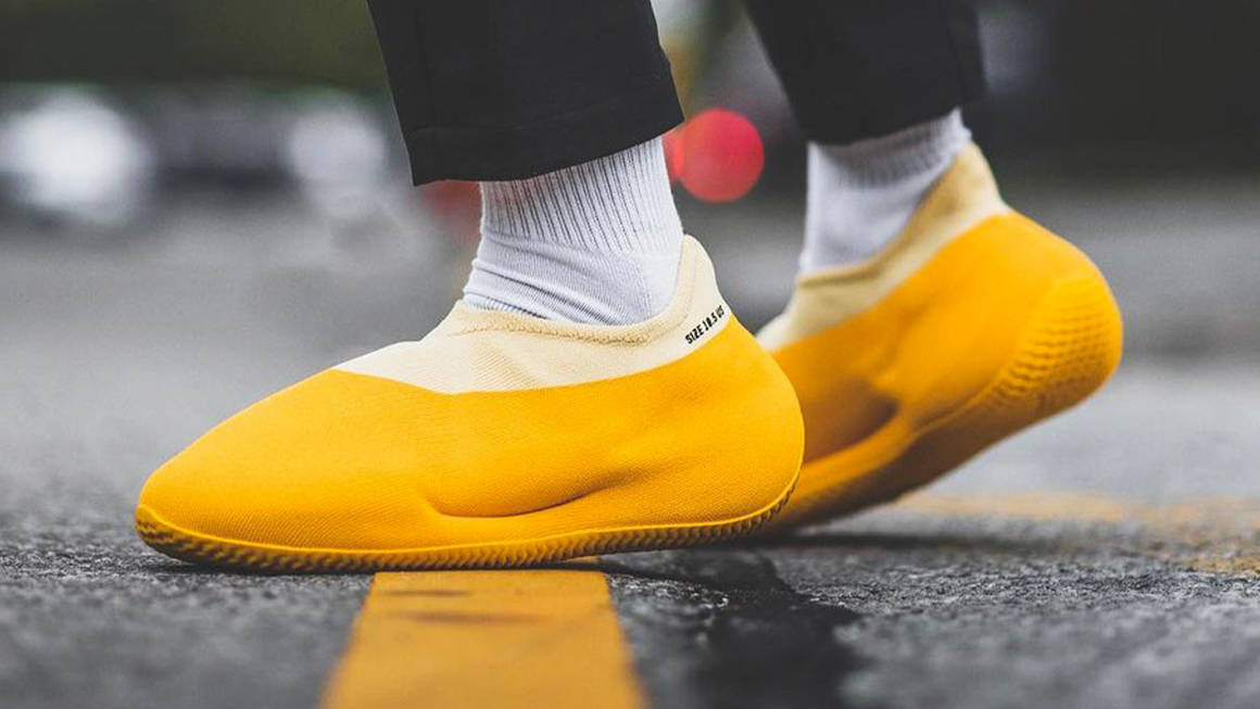 yeezy knit runner yellow