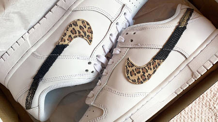 Take a Walk on the Wild Side With These Animal-Print Dunks