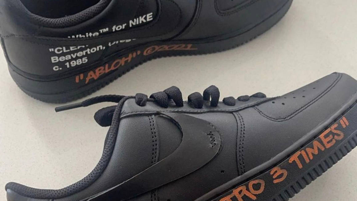Be the Off-White x Nike Air Force 1 "Triple Black"? | The Sole Supplier