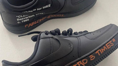 Could This Be the Off-White x Nike Air Force 1 "Triple Black"? Could This Be the Off-White x Nike Air Force 1 "Triple Black"?