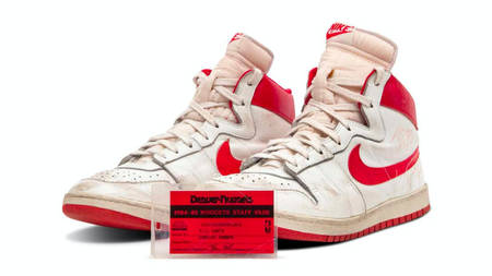 Could Michael Jordan's Game-Worn Air Ship's Be the Most Expensive Sneakers Ever? Could Michael Jordan's Game-Worn Air Ship's Be the Most Expensive Sneakers Ever?