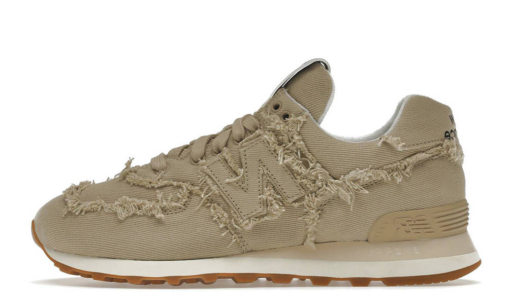 Miu Miu x New Balance 574 Tan