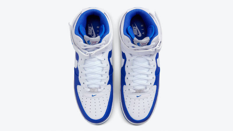 NBA x Nike Air Force 1 High Royal White Middle