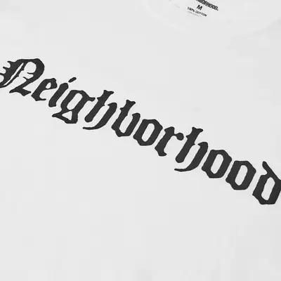 Neighborhood 3204 T-Shirt White Detail