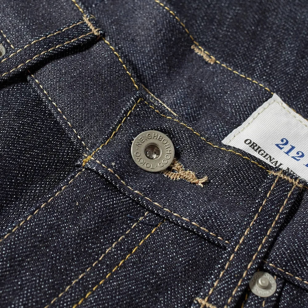 Neighborhood Rigid Narrow Jeans - Indigo | The Sole Supplier