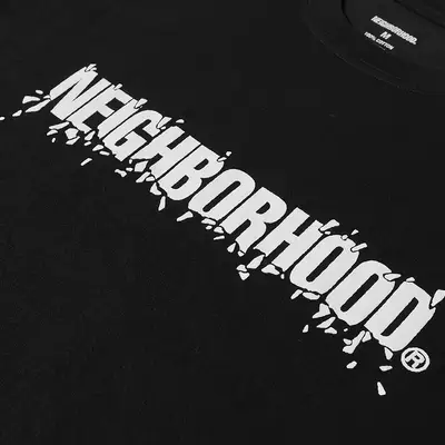 Neighborhood Vulgar T-Shirt Black Detail