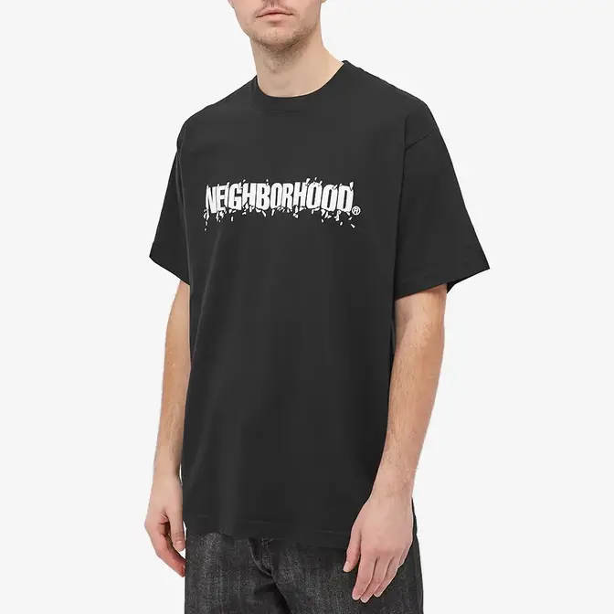 Neighborhood Vulgar T-Shirt Black Front