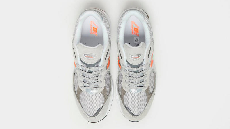 New Balance 2002R Grey Orange Middle