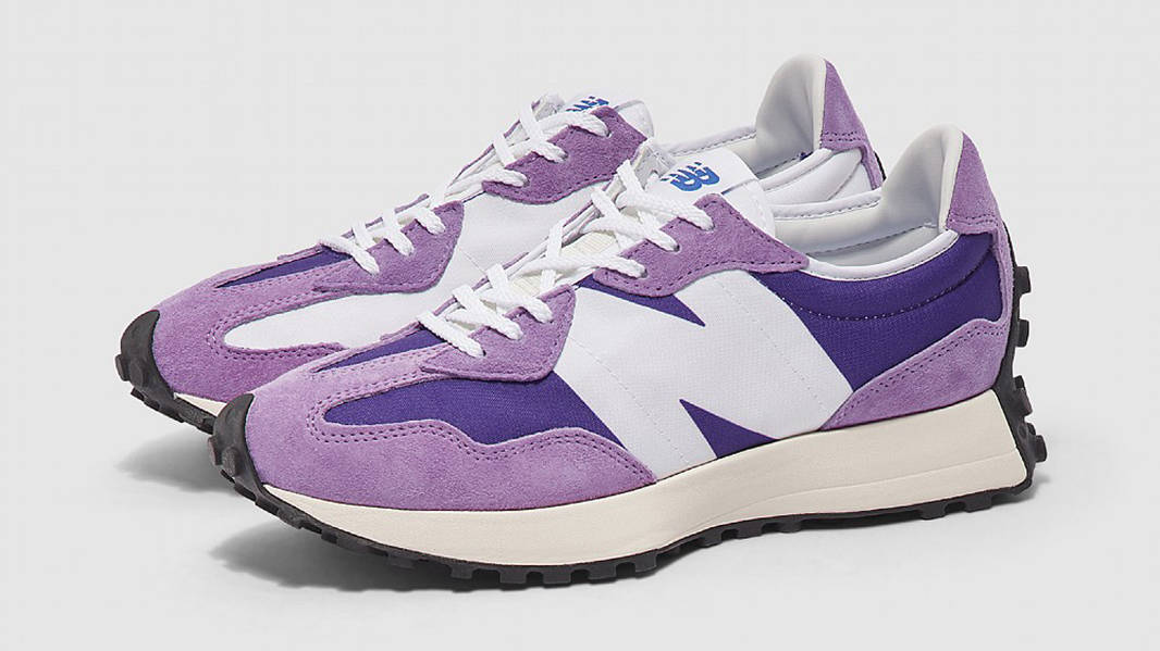 new balance 327 womens purple