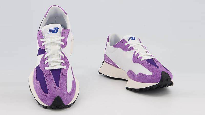 New Balance 327 White Purple