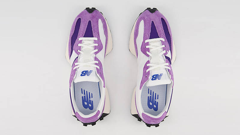 New Balance 327 White Purple