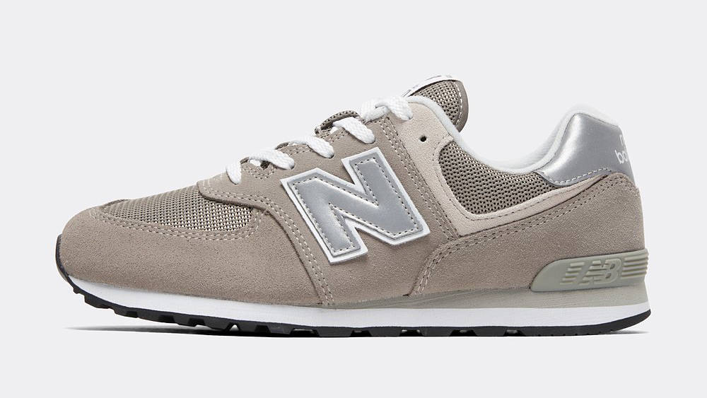 New Balance 574 GS Grey White