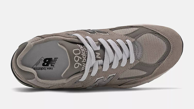 New Balance 990v2 Made in USA Grey M990GY2 TOp