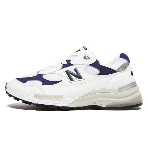 New Balance 992 Made in USA White Blue