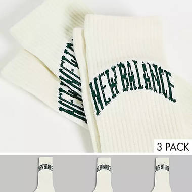New Balance Collegiate Logo Socks