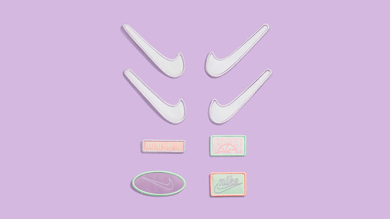 Nike Air Force 1/1 White Lilac Aqua