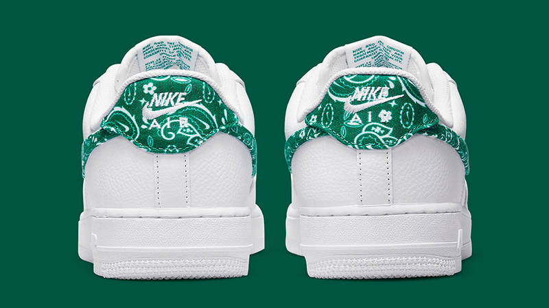 Nike Air Force 1 Green Paisley | Where To Buy | DH4406-102 | The