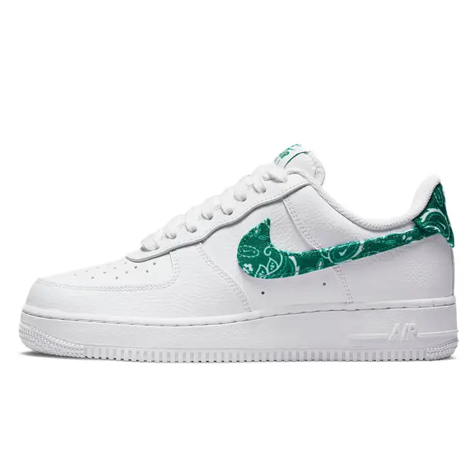 Nike Air Force 1 Green Paisley | Where To Buy | DH4406-102 | The Sole ...