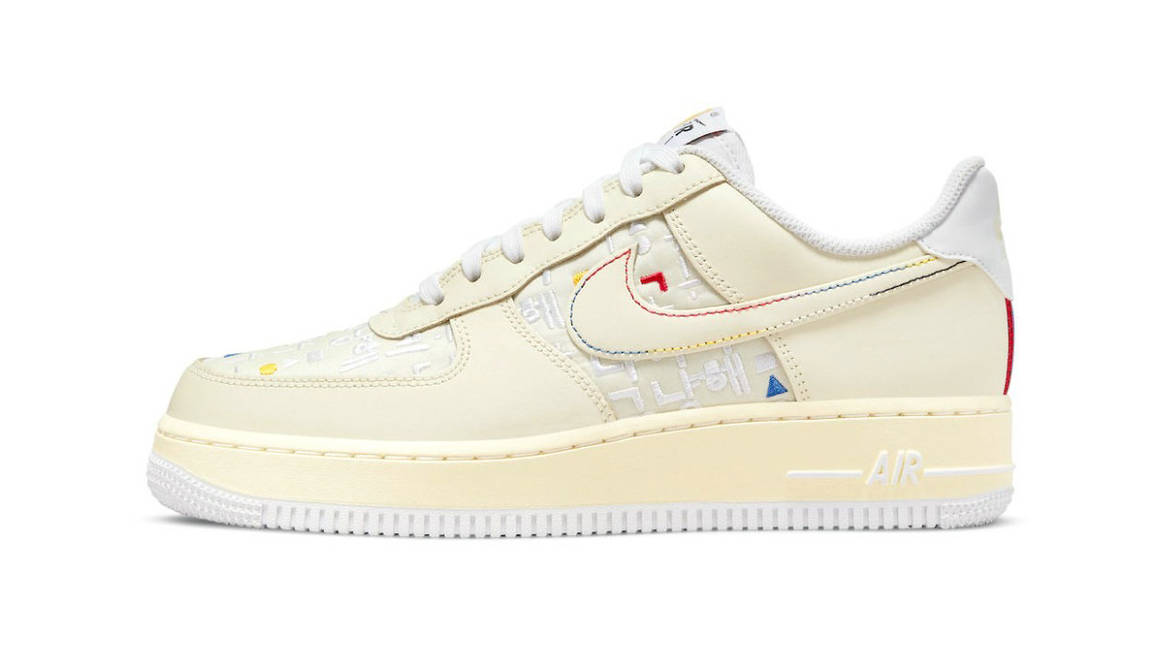 Learn Korean with the Nike Air Force 1 "Hangul Day" Pack The Sole