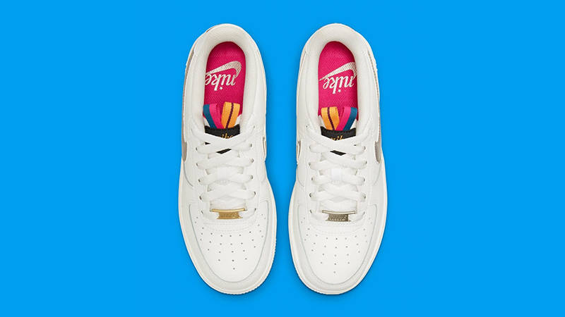 Nike Air Force 1 Low GS Double Swoosh Sail