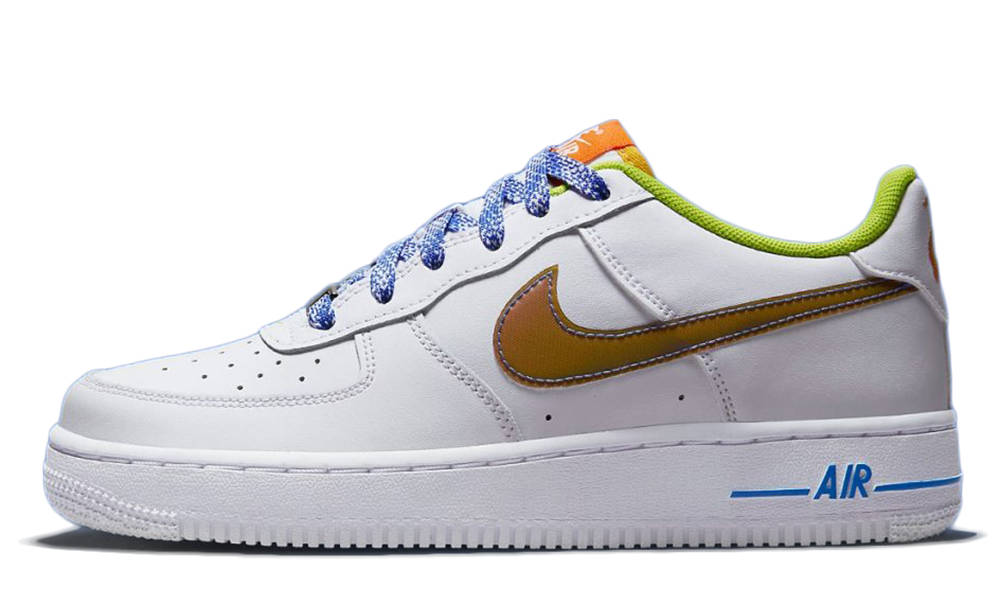 Nike Air Force 1 Low GS Hologram Swoosh White | Where To Buy | DQ7767 ...
