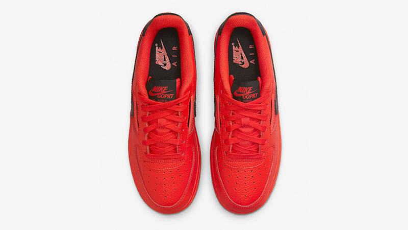 Nike Air Force 1 Low GS Mesh Pocket Red DH9596-600 middle